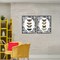 Stupell Industries Floral Butterflies Lineup 2pc Framed Giclee Set, design by Dan Meneely
